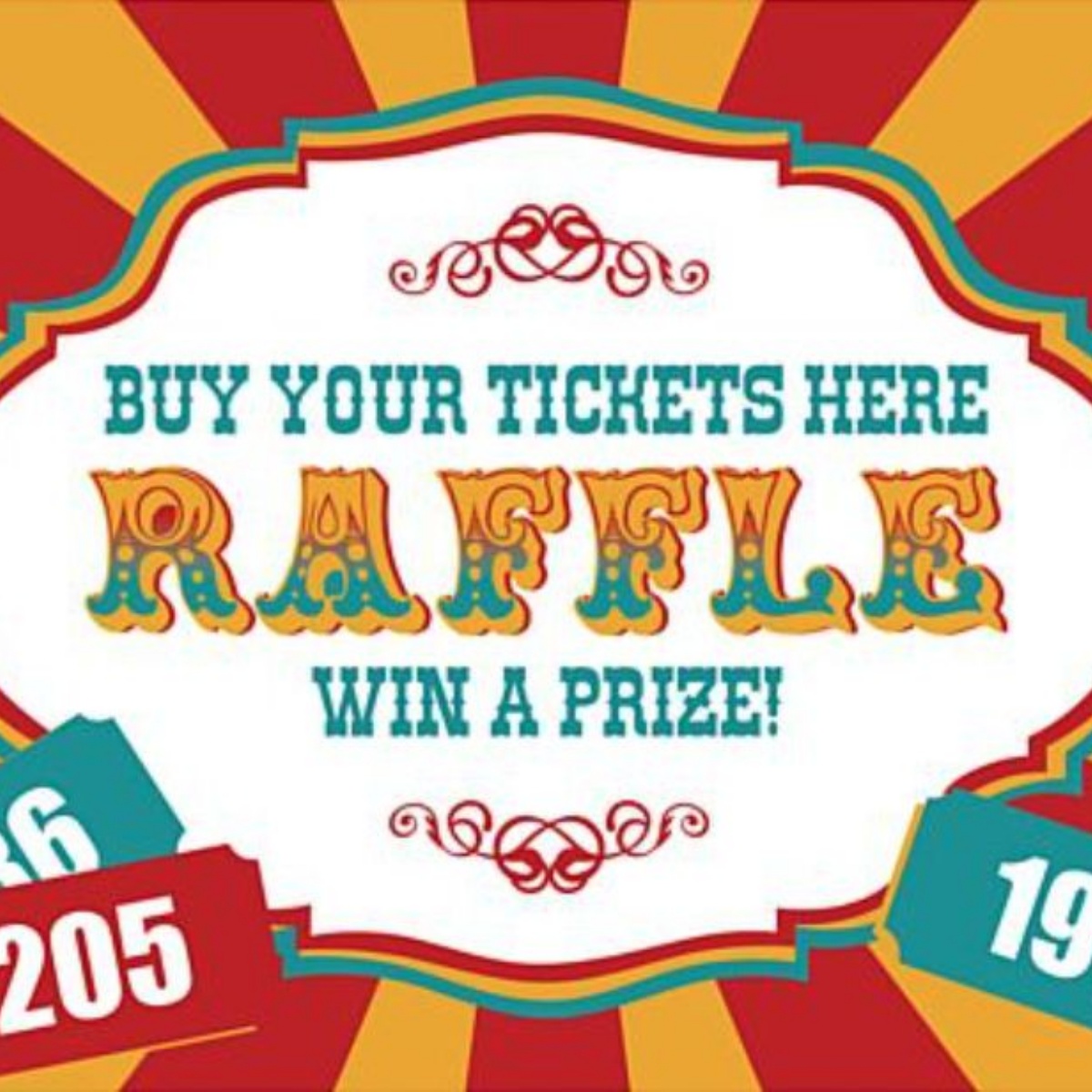 Raffle tickets on sale now 50p a ticket. Mission Grove Primary School